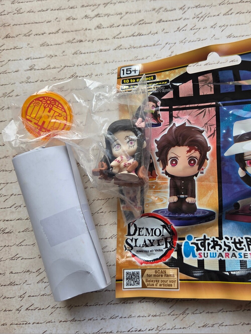 Demon Slayer Nezuko Kamado Mini Figure Suwarasetai Figure Blind Bag Series 4